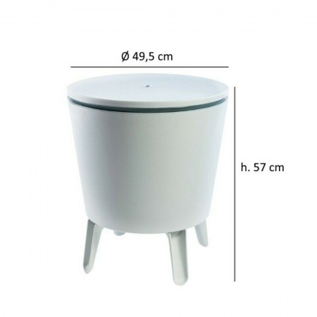TAVOLO DA COCKTAIL KETER MINI FRIGO COOL BAR 3 IN 1 CON PORTAGHIACCIO 30 LITRI