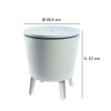 TAVOLO DA COCKTAIL KETER MINI FRIGO COOL BAR 3 IN 1 CON PORTAGHIACCIO 30 LITRI