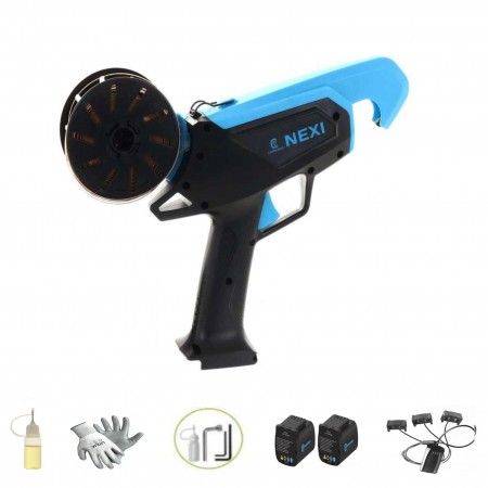 LEGATRICE CAMPAGNOLA NEXI A BATTERIA CON 2 BATTERIE 14,4 V 2,5 AH