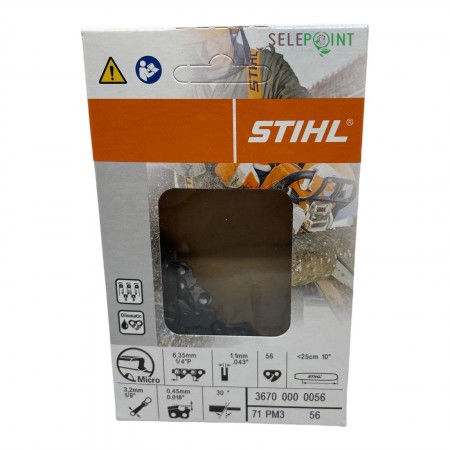Catena Originale Stihl 64 Maglie 1/4 1,1 Per Motoseghe Ms 151t/Ms 192