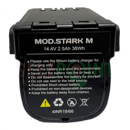 BATTERIA A LITIO CAMPAGNOLA  PER FORBICI STARK M POTATORI T CAT M 14,4V 2,5 AH