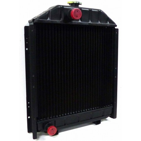 RADIATORE PER TRATTORI LANDINI MASSEY FERGUSON IN RAME RIF. 1824627M91
