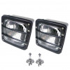 COPPIA FANALI ANTERIORI QUADRATI COBO 05.161.000.03 DX/SX CON LAMPADINE