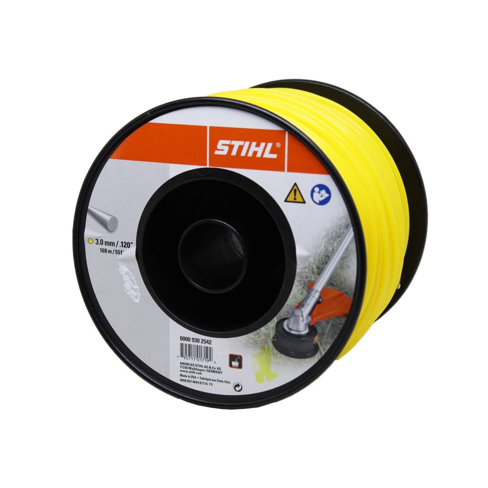 Filo nylon STIHL tondo arancione Ø 2,4 x