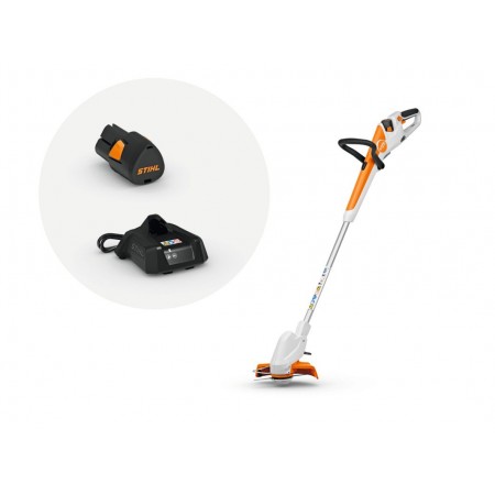 DECESPUGLIATORE TRIMMER STIHL FSA 30 CON BATTERIA AS 2 E CARICATORE AL 1