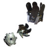 ZAPPETTA FRESA PER DECESPUGLIATORE UNIVERSALE 6 LAME SOSTIUIBILI IN ACCIAIO