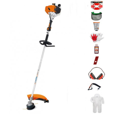 DECESPUGLIATORE STIHL FS 120 R CON MOTORE A SCOPPIO 2 MIX 30,8 CC + OMAGGI