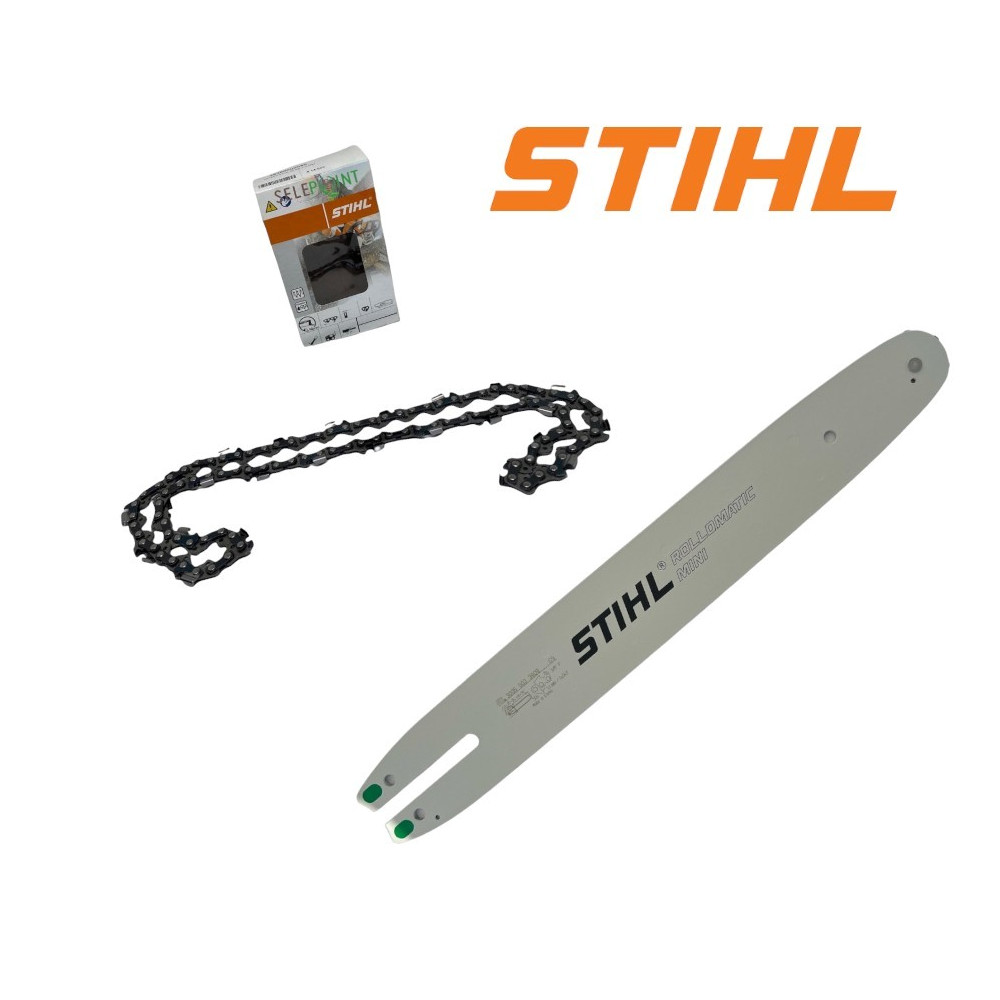 KIT BARRA E CATENA STIHL 35 CM 3/8 50 MAGLIE MOTOSEGA MS 170 180 192 194 T