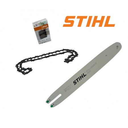 KIT BARRA E CATENA STIHL 35 CM 3/8 50 MAGLIE MOTOSEGA MS 170 180 192 194 T
