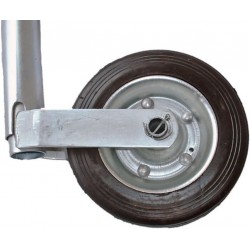 RUOTINO DI SOLLEVAMENTO TELESCOPICO PER RIMORCHI CARRELLO TUBO 48 MM