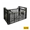 CASSETTA IN PLASTICA 30X50X26 PER FRUTTA VERDURA QT 10 PORTATA 19 KG
