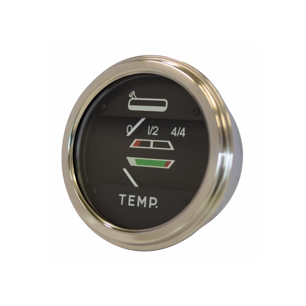 INDICATORE MANOMETRO TEMPERATURA ACQUA E CARBURANTE TRATTORI FIAT E LANDINI