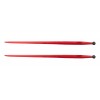 COPPIA PUNTE FORCHE 36X1400 PER FIENO ROTOBALLE COMPLETE DI BOCCOLE