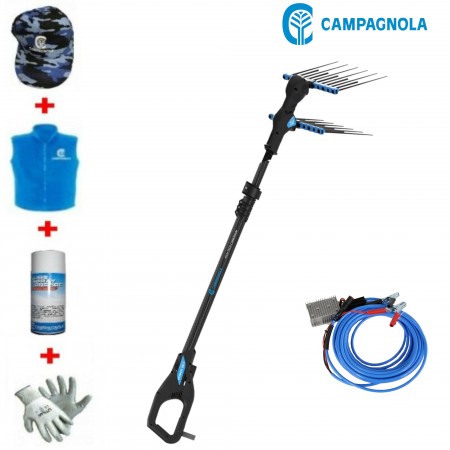 ABBACCHIATORE CAMPAGNOLA ALICE STAR 58 PLUS ASTA IN CARBONIO 185-270CM