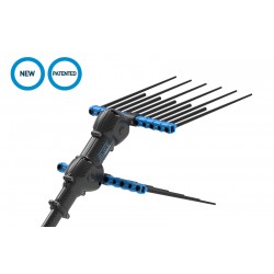 ABBACCHIATORE CAMPAGNOLA ALICE STAR 58 PLUS ASTA IN CARBONIO 185-270CM