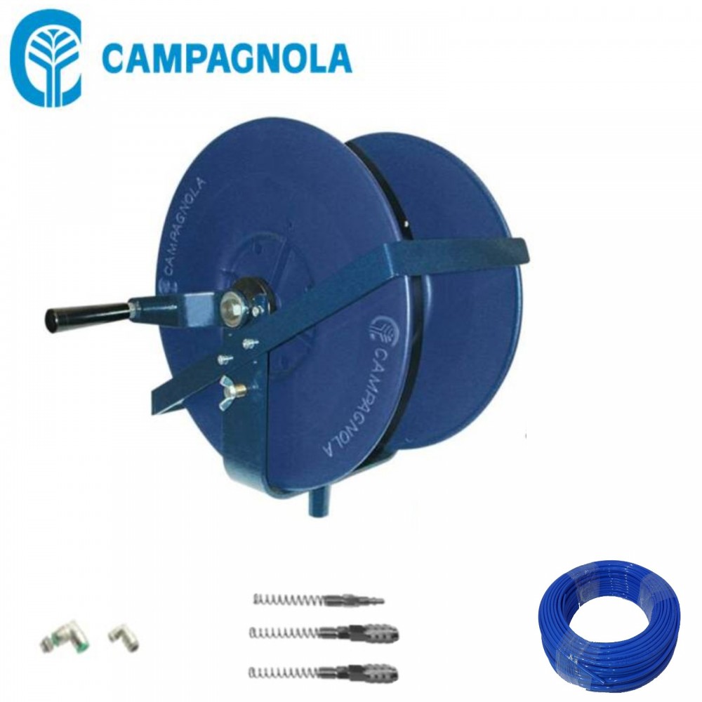 KIT AVVOLGITUBO ARIA CAMPAGNOLA CON 100 METRI TUBO 8X10 + RACCORDI