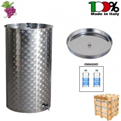 CONTENITORE ACCIAIO INOX...