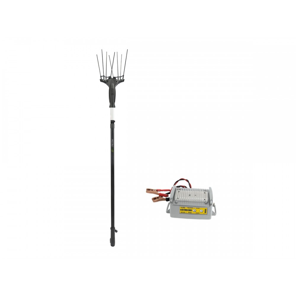 ABBACCHIATORE A BATTERIA VOLPI OLYTECH SUPERPOWER 555L 48 V ASTA 210 A 310 CM
