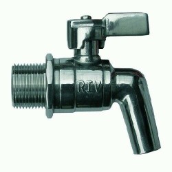CONTENITORE IN ACCIAIO INOX PER VINO 400 LITRI CON GALLEGGIANTE AD ARIA