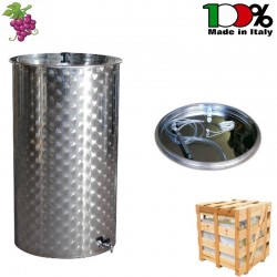 CONTENITORE IN ACCIAIO INOX...