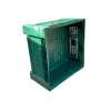 CASSONE BINS IN PLASTICA 104X104X60H FORATO PER RACCOLTA OLIVE MELONI ORTAGGI