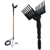 KIT SPIDER ABBACCHIATORE ELETTRICO  A BATTERIA ASTA 210-300 CM RACCOLTA OLIVE