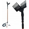 ABBACCHIATORE ELETTRICO SPIDER A BATTERIA CON ASTA 210-300 CM