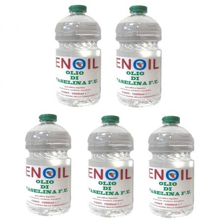 OLIO DI VASELINA INODORE INSAPORE FARMACEUTICO ENOLOGICO F.U. 5 LITRI VINO