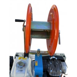 AVVOLGITUBO AD ARIA COMPRESSA PNEUMATICO PER COMPRESSORE RACCOLTA OLIVE