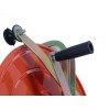 AVVOLGITUBO ARIA PNEUMATICO CON 50 MT DI TUBO PER MOTOCOMPRESSORE CON FRENO