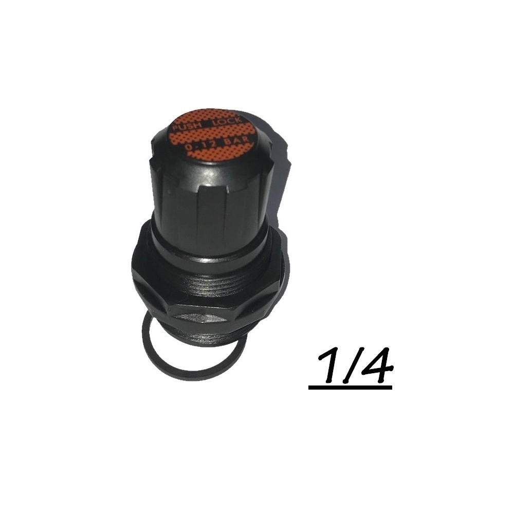 MANOPOLA 1/4 CAMPAGNOLA PER REGOLATORE DI PRESSIONE REGOLAZIONE 0141.0113
