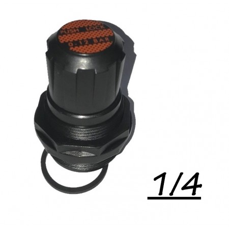 MANOPOLA 1/4 CAMPAGNOLA PER REGOLATORE DI PRESSIONE REGOLAZIONE 0141.0113