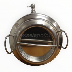 FUSTINO 5 LITRI INOX BELVIVERE ACCIAIO