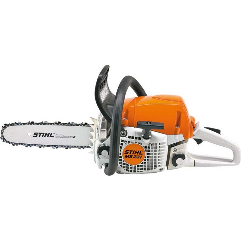MOTOSEGA A SCOPPIO STIHL MS 231 POTENZA 2,7 HP BARRA 40 CM + OMAGGI