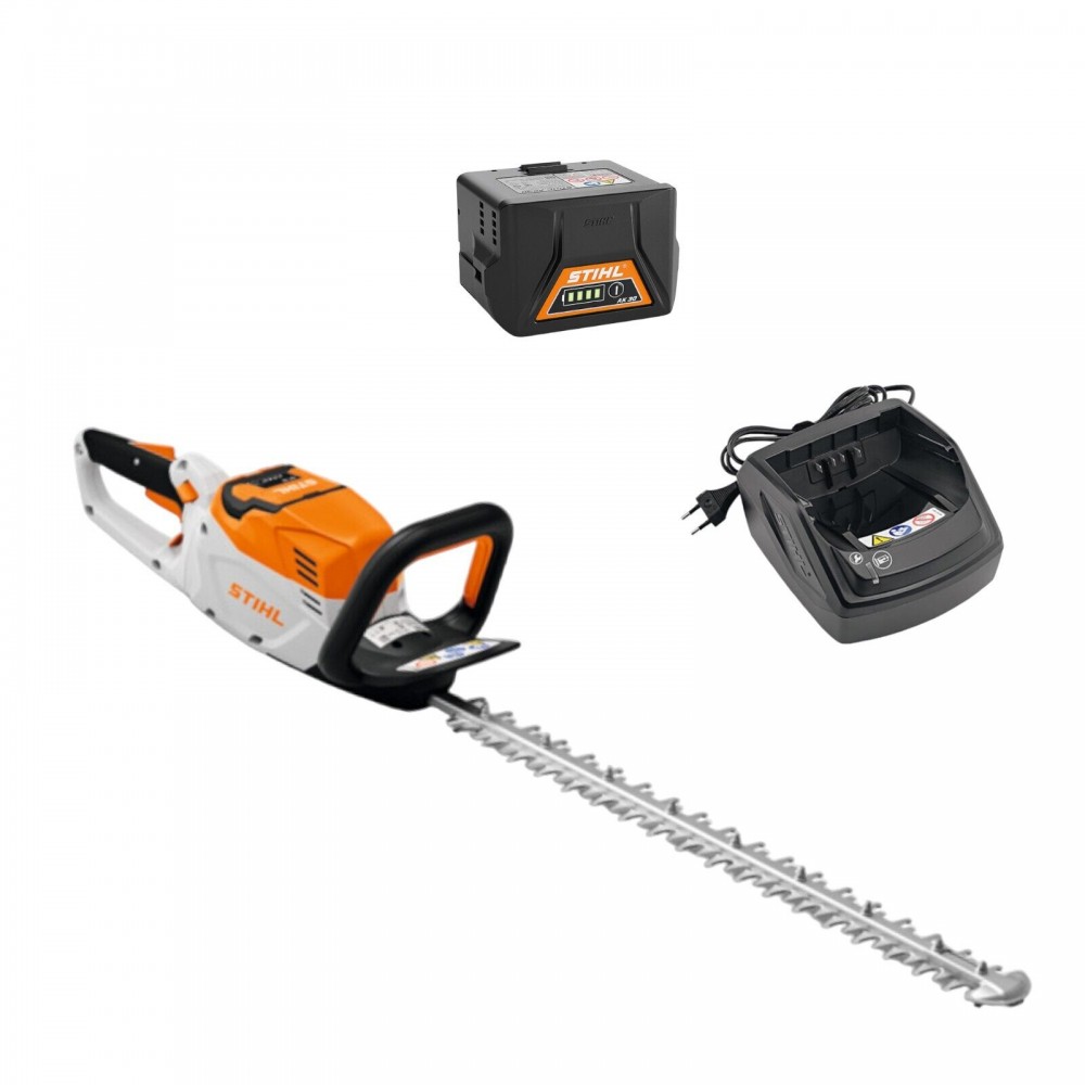TOSASIEPI STIHL HSA 60 LAMA 60 CM CON BATTERIA AK 10 E CARICATORE