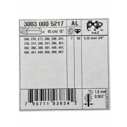 BARRA E CATENA ORIGINALE STIHL 45 CM 3/8