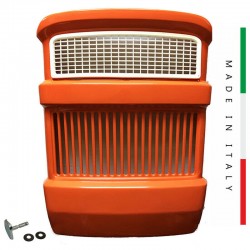 CALANDRA RADIATORE TRATTORE FIAT SERIE ORO+MASCHERINA+PERNO 605 450 455 640