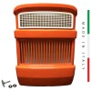 CALANDRA RADIATORE TRATTORE FIAT SERIE ORO+MASCHERINA+PERNO 605 450 455 640
