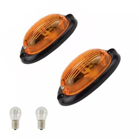 FANALE LATERALE FRECCIA ARANCIONE TRATTORE MACCHINE AGRICOLE MULETTO