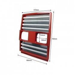 CALANDRA RADIATORE PER TRATTORE NEW HOLLAND FIAT 5175979 80/90 100/90