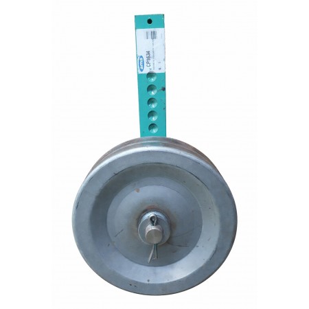 RUOTINO DI PROFONDITÀ CON STAFFA PER ESTIRPATORE TRINCIA D. 300 MM