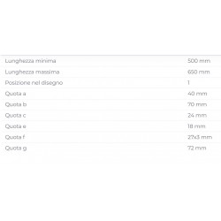 COPPIA BRACCIO LATERALE SOLLEVAMENTO