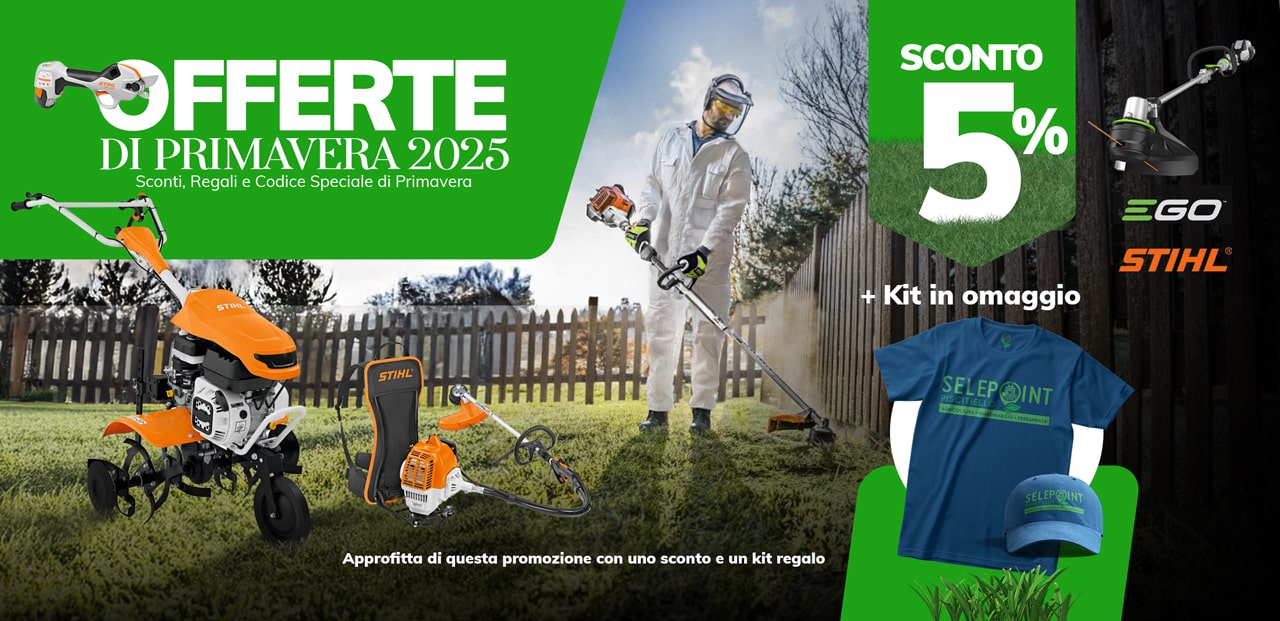 offerte primavera 2025 sconto 5%